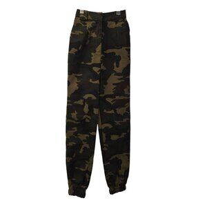 Revolve Superdown Jordan Slim Elastic Camouflage Pants Size XXS